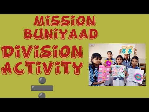 Mission Buniyaad 2.0 || Division Activity || Level -2 || TLM ||