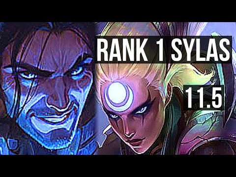 SYLAS vs DIANA (MID) | Rank 1 Sylas, Rank 7, 8/3/12 | EUW Challenger | v11.5