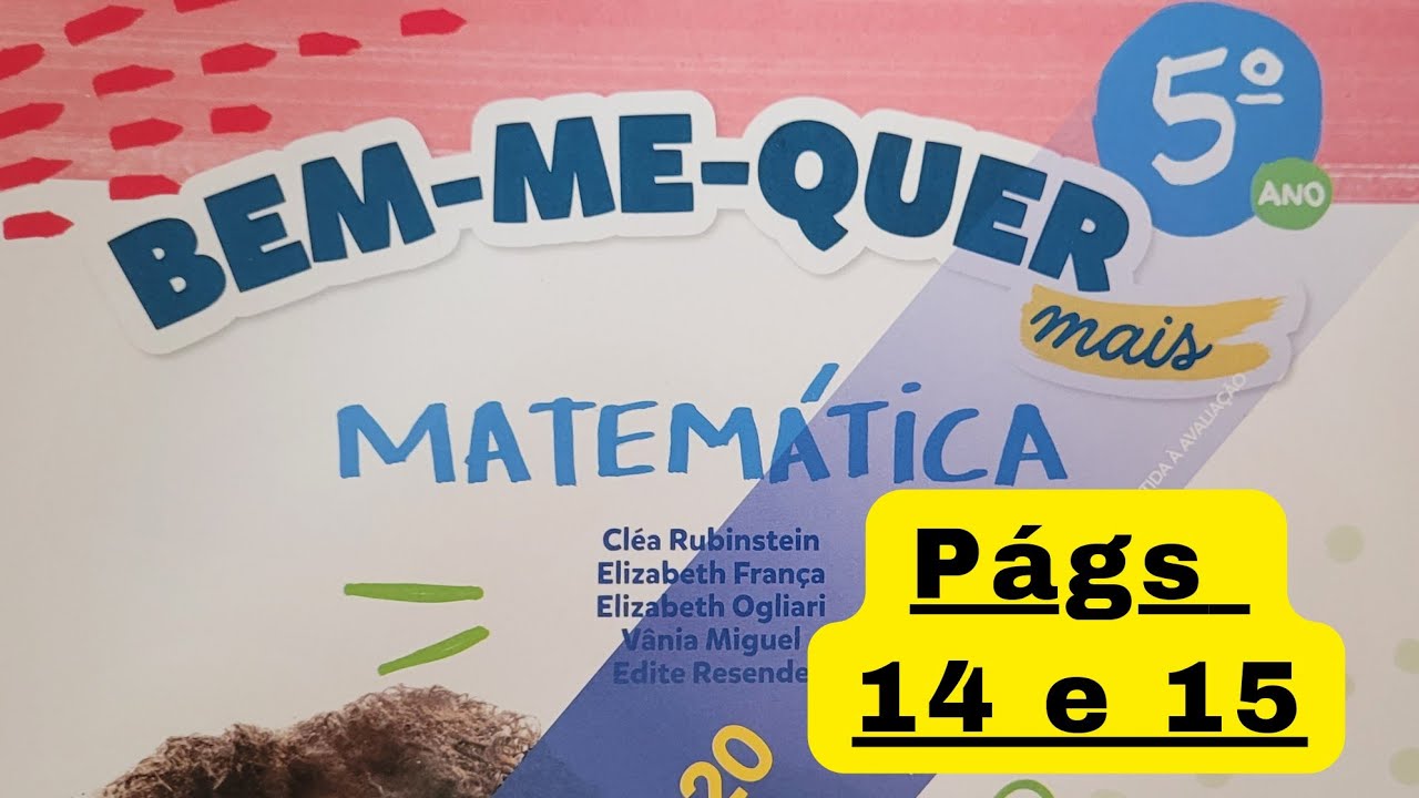 Bem-me-quer Mais - Matemática -  5°ano - págs 14 e 15 - O Sistema de Numeração Romano