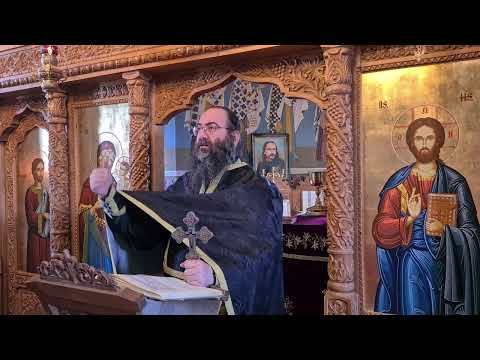 Ieromonahul Macarie Banu - Predică în ziua a 26-a din Postul Mare (1 aprilie 2022)