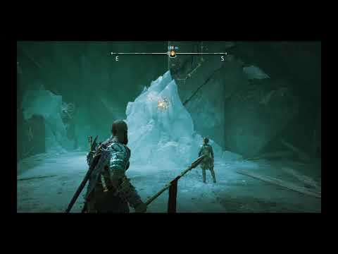 God of War Ragnarök How to break the ice in Helheim