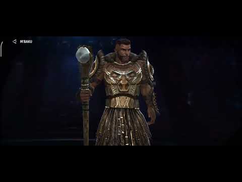 M'BAKU uniform, skill and power showdown | Marvel future fight