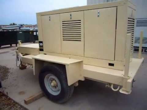 Diesel Mobile Generator - 33 KW Single Phase Kohler