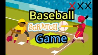 Scratch Tutorial | Scratch Baseball Game | Scratch how to make a baseball game