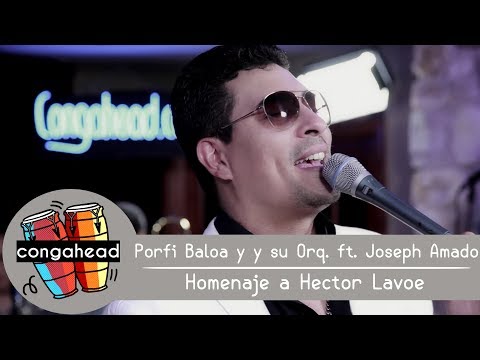 Porfi Baloa y su orq. ft. Joseph Amado performs Homenaje a Hector Lavoe
