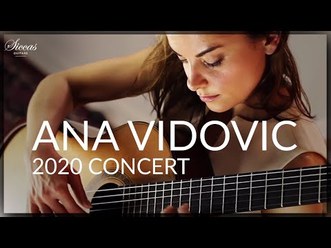 ANA VIDOVIC Classical Guitar Concert 2020 - Live Chat with Ana Vidovic