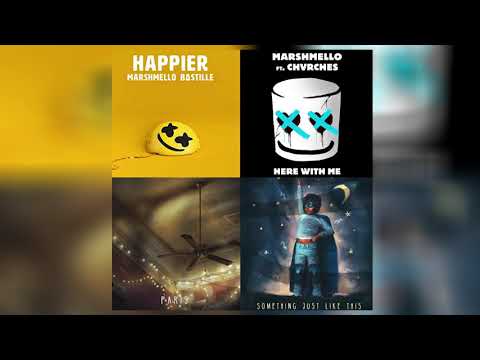 happier paris with me just like this - Marshmello vs The Chainsmokers