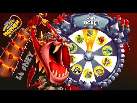 5x Ticket Wheel & Monster Smashing - Looney Tunes World of Mayhem
