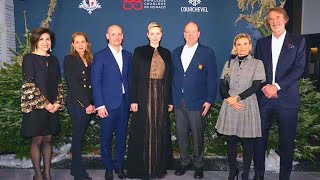Charlene de Monaco et le Prince très amoureux lors d’une soirée de Gala à Monaco
