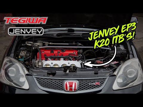 Jenvey Honda Civic EP3 Plug & Play ITB Kit + Haltech Elite 1500 ECU!