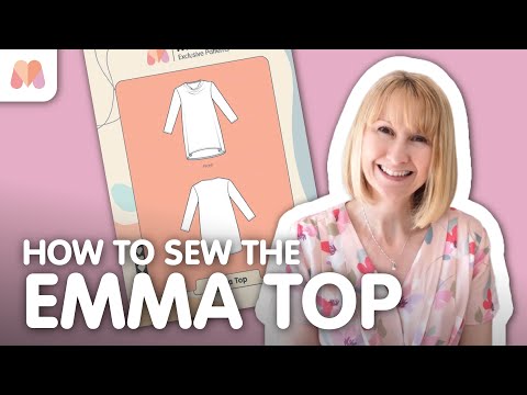 How to Sew the Emma Top | Minerva Exclusive Sewalong