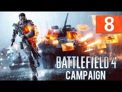 Battlefield 4 - Walkthrough - Part 8 - Tram Roller Coaster Ride | DanQ8000