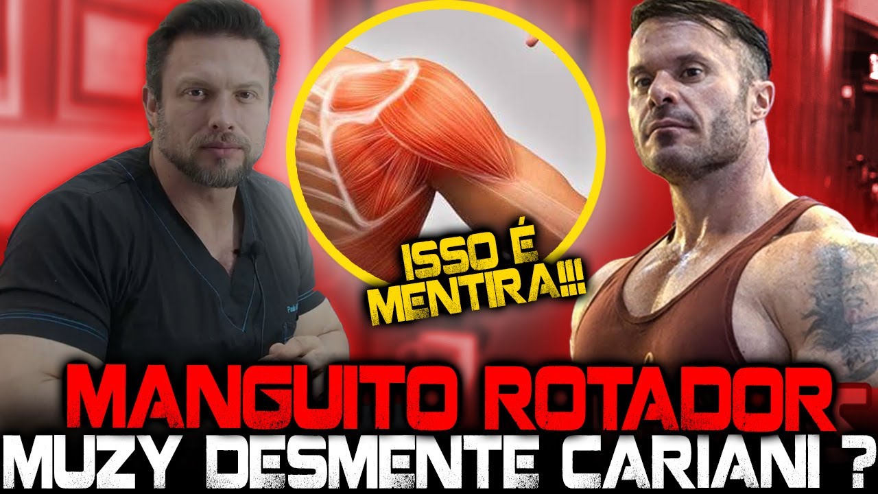 MANGUITO ROTADOR - MUZY DESMENTE CARIANI !!!