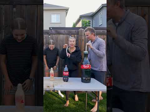 Coke VS Mentos #shorts