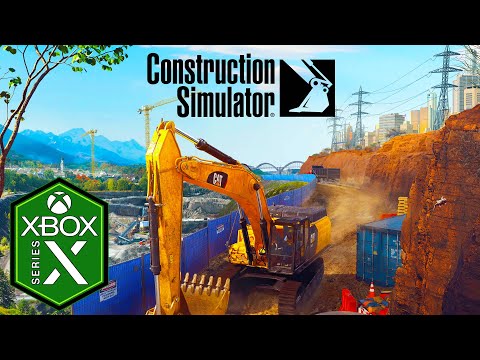Construction Simulator Xbox Series X Gameplay [Optimized]