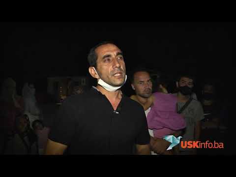 USKinfo.ba na policijskom punktu kod Ključa, djeca spavaju na podu, nema pitke vode