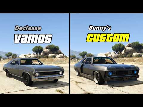 GTA V Online If Rockstar release a Benny DLC Part 2 | 50+ Widebody mods