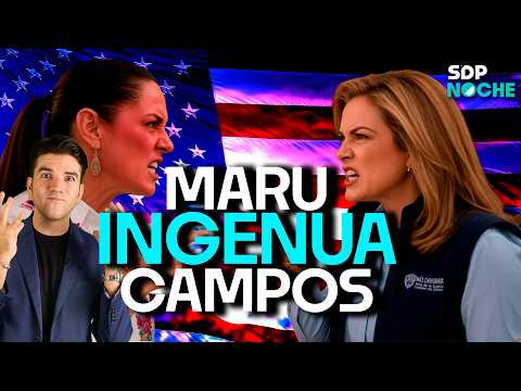 GRITOS en reunión Sheinbaum - Maru Campos | Investiguen a TADEI | PONCHO GUTIÉRREZ en SDPnoche🌙