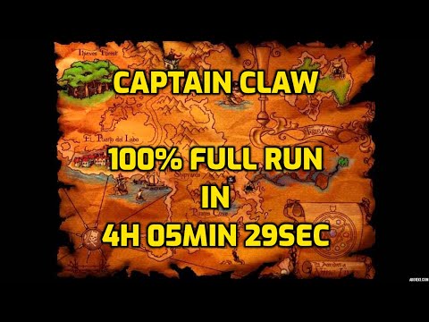CAPTAIN CLAW - 100% RUN (4h 05min 29sec)