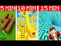 MAZE Build Tutorial In Minecraft — JJ VS MIKEY Challenge — Maizen Parody