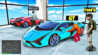 GTA 5 RP : STEALING Luxury LAMBORGHINI&#39;S as a KID&#39;S !! MALAYALAM