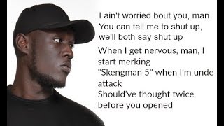 Stormzy ft. Kehlani - Cigarettes &amp; Cush (Lyrics)
