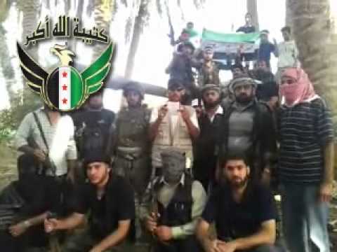 بيان صادرعن كتيبة الله أكبر بعد السيطرة على مبنى ثكنة الهجانة في البوكمال في محافظة دير الزور