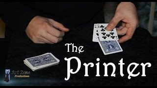 preview picture of video 'Free Card Magic - The Printer by Juan Fernando'