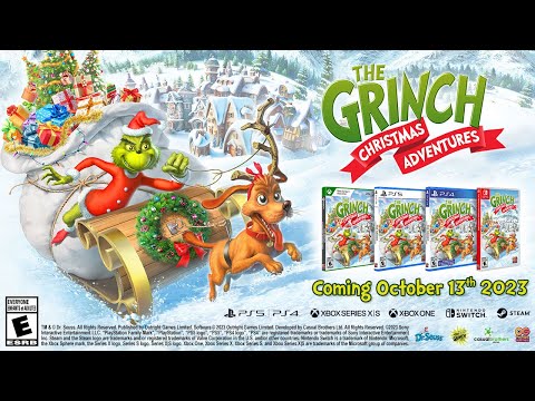 The Grinch: Christmas Adventures | Gameplay Trailer | US | ESRB thumbnail