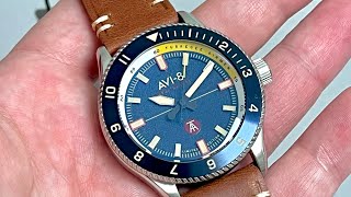 AVI-8 Tuskegee Airmen Pilot Watch Review - 12 Hour Bezel