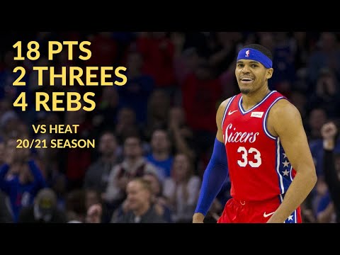 Tobias Harris 18 Pts 2 Threes 4 Rebs 2 Asts Highlights vs Miami Heat | NBA 20/21 Season