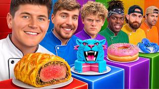 100 YouTubers vs 1 Chef