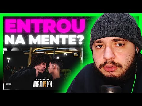 (CLIMA QUENTE 🔥😯) MAGRÃO X PEKE - BATALHA DO COLISEU - EDIÇÃO 188 - PRIMEIRA FASE | REACT BAUEB