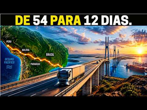 ROTA BIOCEÂNICA - A PONTE QUE VAI LIGAR O BRASIL AO PACÍFICO EM APENAS 12 DIAS
