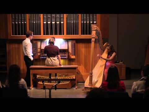 Grandjany Aria in Classic Style for Harp and Organ