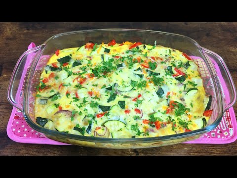 Bunter Gemüseauflauf 🥕🥦 Warum kannte ich dieses Rezept vorher nicht? | Leichte Rezepte