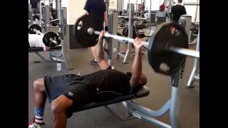 Download lagu 135lbs Bench Press- J.McCants  Fitness mp3