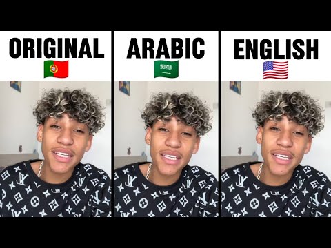 Mc xangai menina do job original vs arabic vs english
