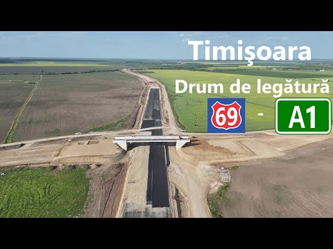 TM | Drum de legătură DN 69 - Autostrada A1, filmat complet 04.05.2025