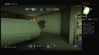 r6s実況。ヘタクソシージまったり雑談!