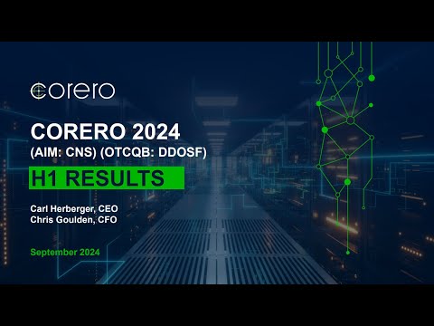 Corero Network Security - H1 Results