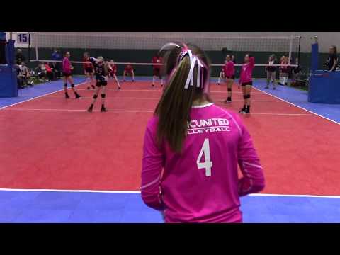 Epic U 13 National Rox & SPVB 13 white second set Epic won 25 : 23