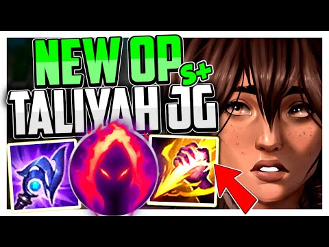 Taliyah Buffs TURNED HER into a S+ BEGINNER JUNGLER!👌 (FULL HP CLEARS🔥) - League of Legends