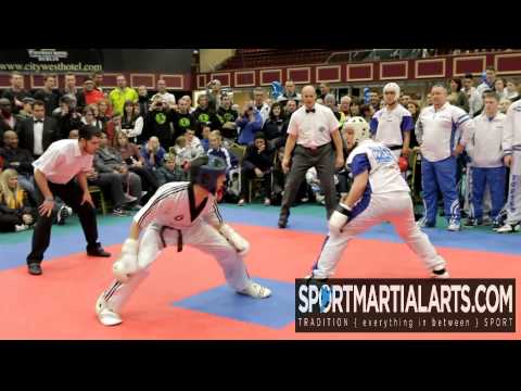 Daniele Farina v Krisztian Jaroszkievicz - Irish Open 2013 - Men's team sparring finals
