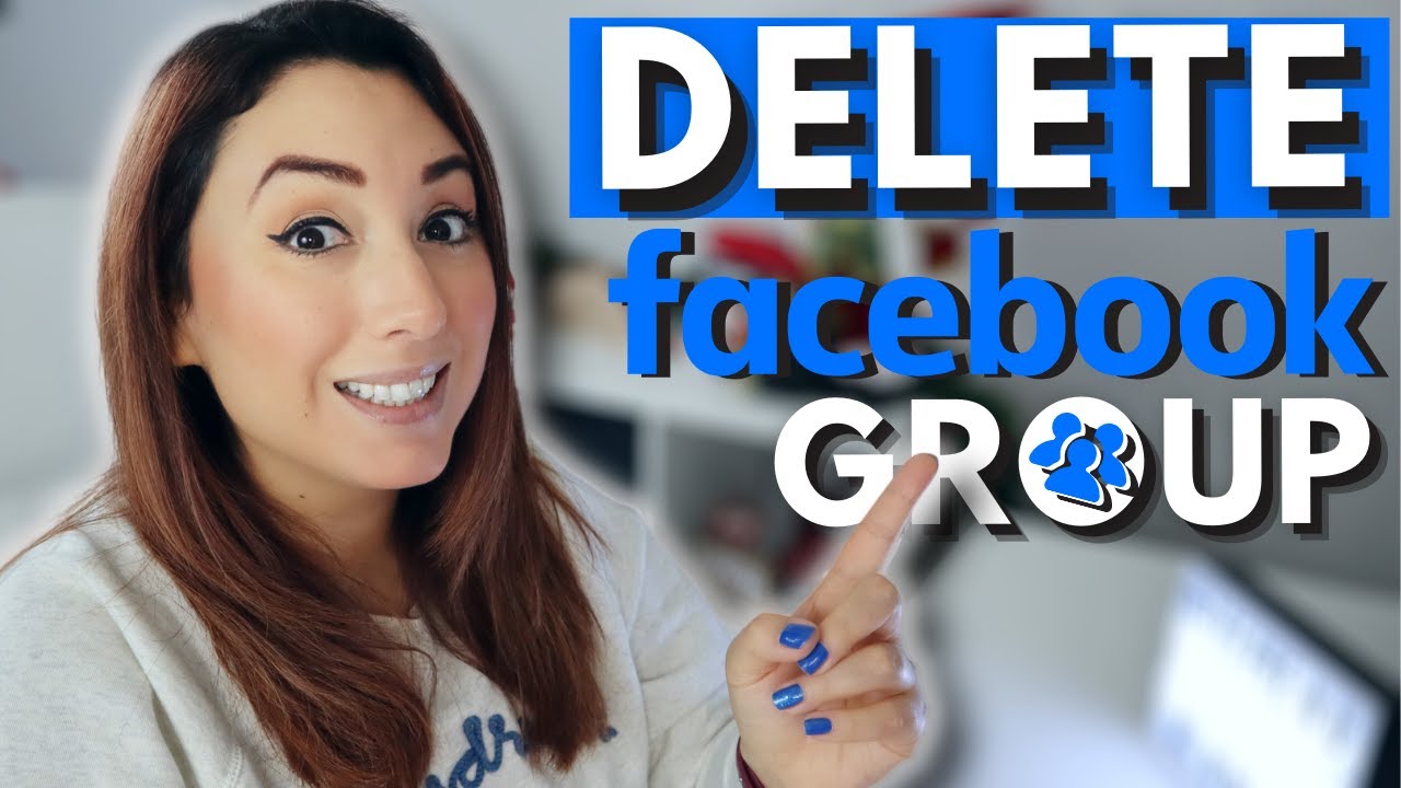 How to delete a group on Facebook without being an administrator?