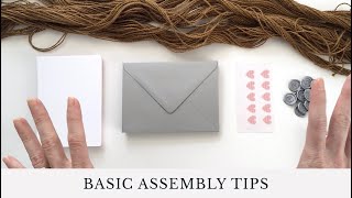 Basic Assembly Tips