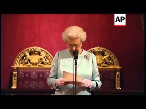 Queen Elizabeth II wishes sucess to the Olympic Games before opening ceremony
