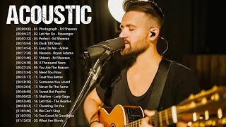 Acoustic Songs Cover 2024 Collection - Best Guitar Acoustic Cover Of Popular Love Songs Ever