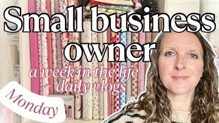 Sew Ray Me - small business owner daily vlog 🩷 ~ Monday~