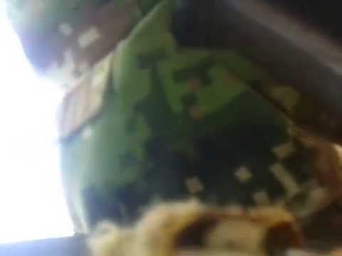 HOSTIGAMIENTOA LA BASE DE  MIRAFLORES GUAVIARE 2014